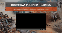 Desktop Screenshot of doomsdayprepperstraining.com