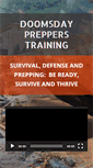 Mobile Screenshot of doomsdayprepperstraining.com